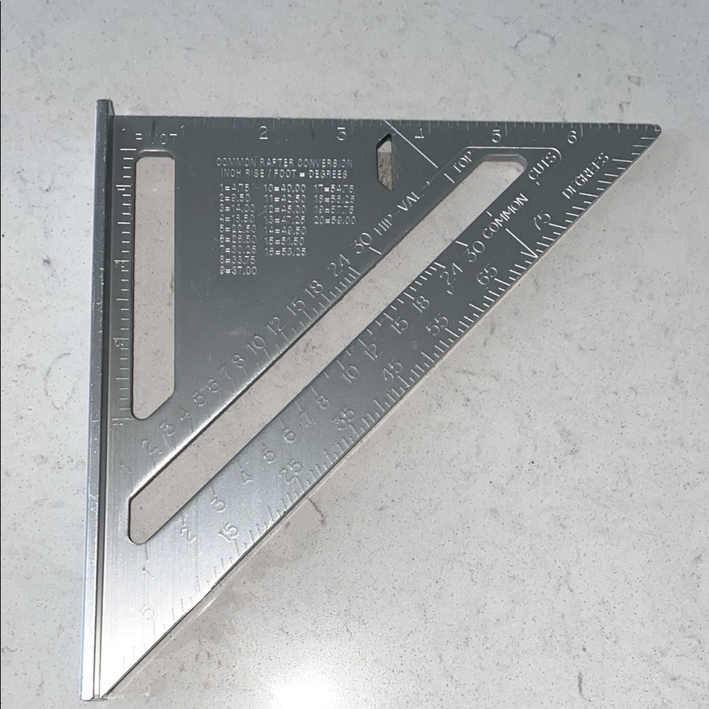 Silver Carpenter's Square
